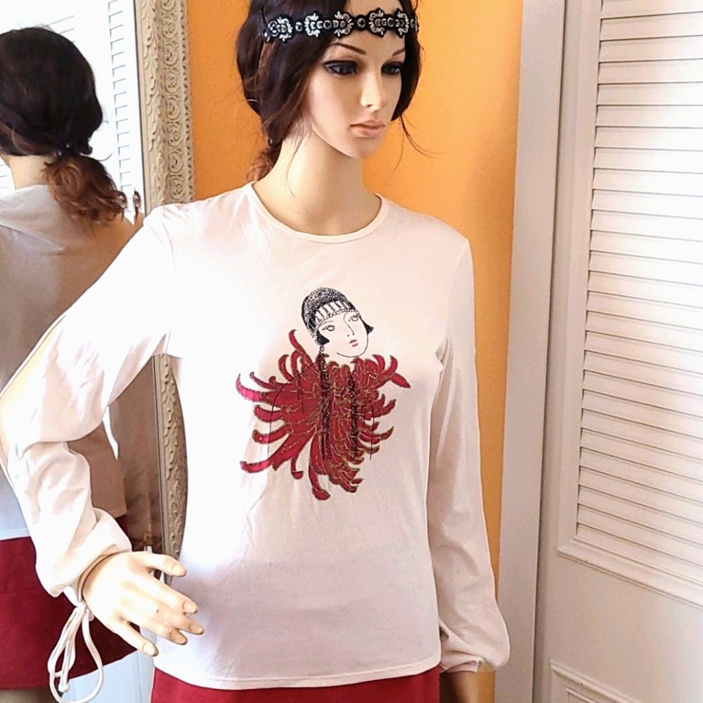 Geisha Split Sleeve Top